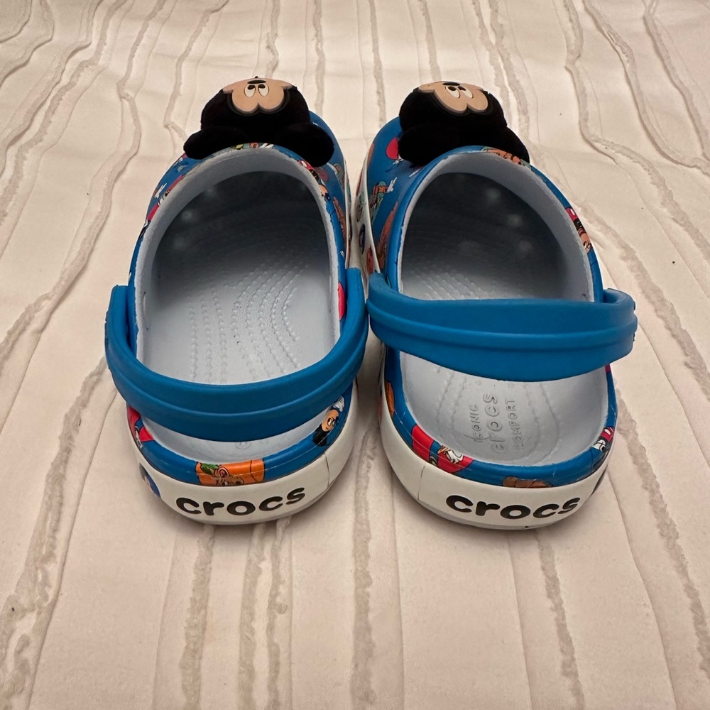 Disney Blue Mickey Mouse Kids crocs - Picture 3 of 5